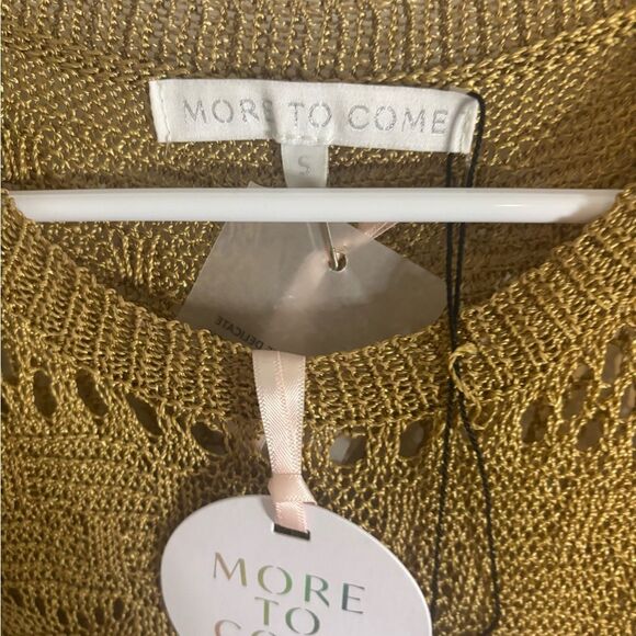 More to come Sevyn Midi Dress in Gold Gold maxi NWT SIZE SMALL - Picture 5 of 6